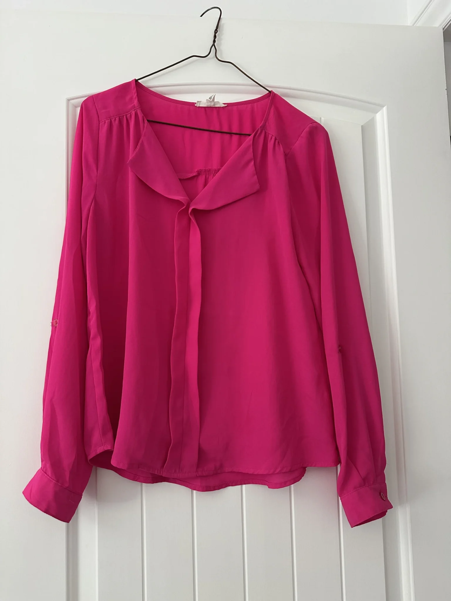 Featured image for Blouse rose fuchsia