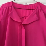 Thumbnail for Blouse rose fuchsia
