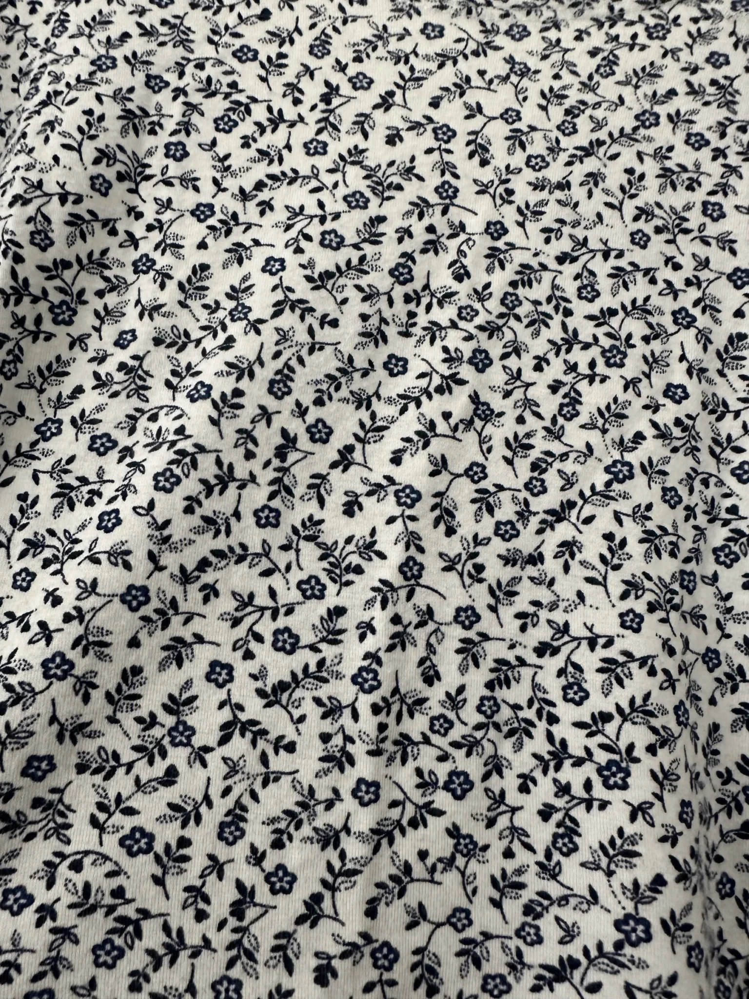 Image for Chandail fleuri crop top