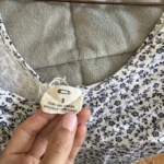 Thumbnail for Chandail fleuri crop top