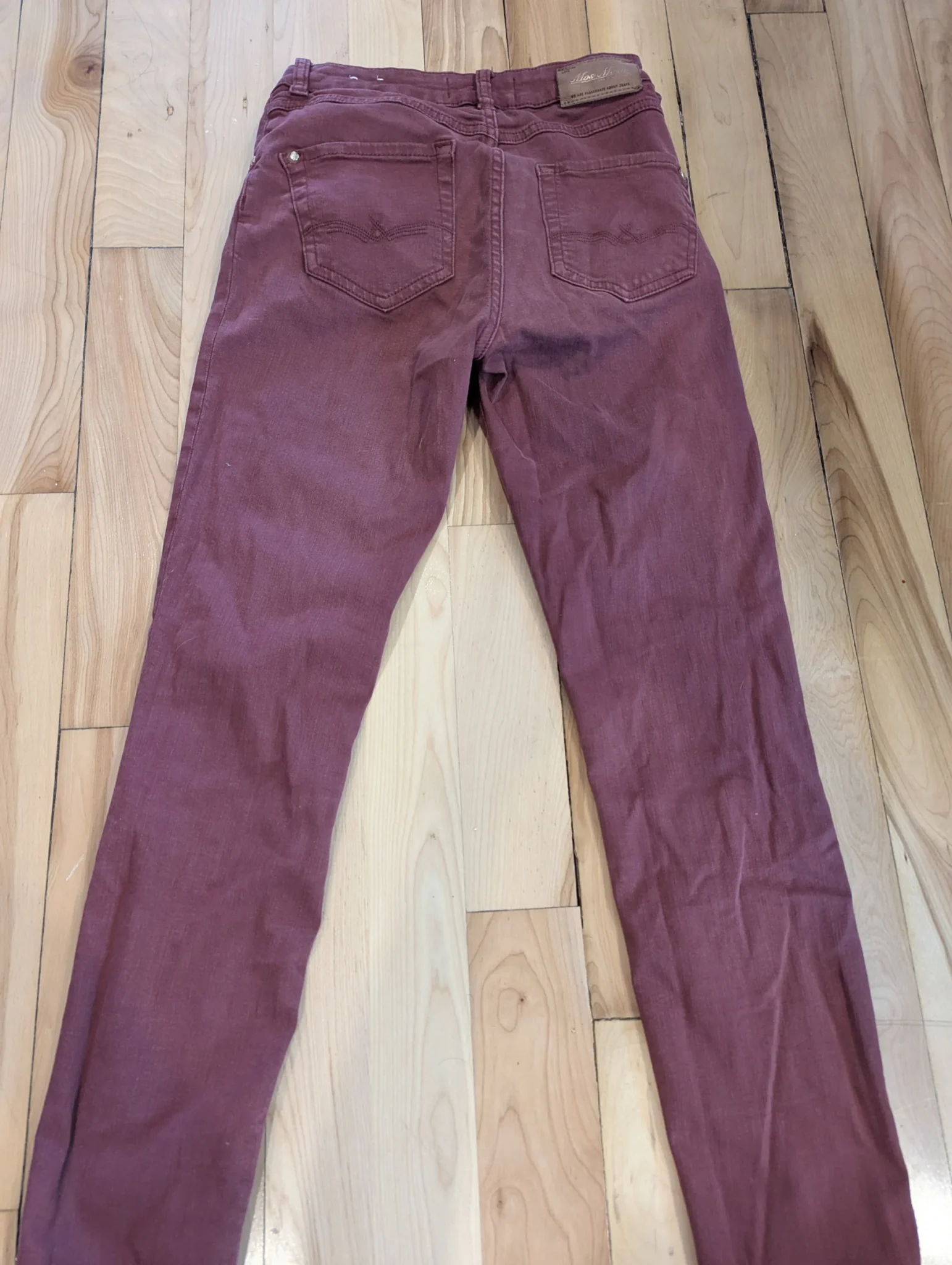 Image for Jean skinny bourgogne