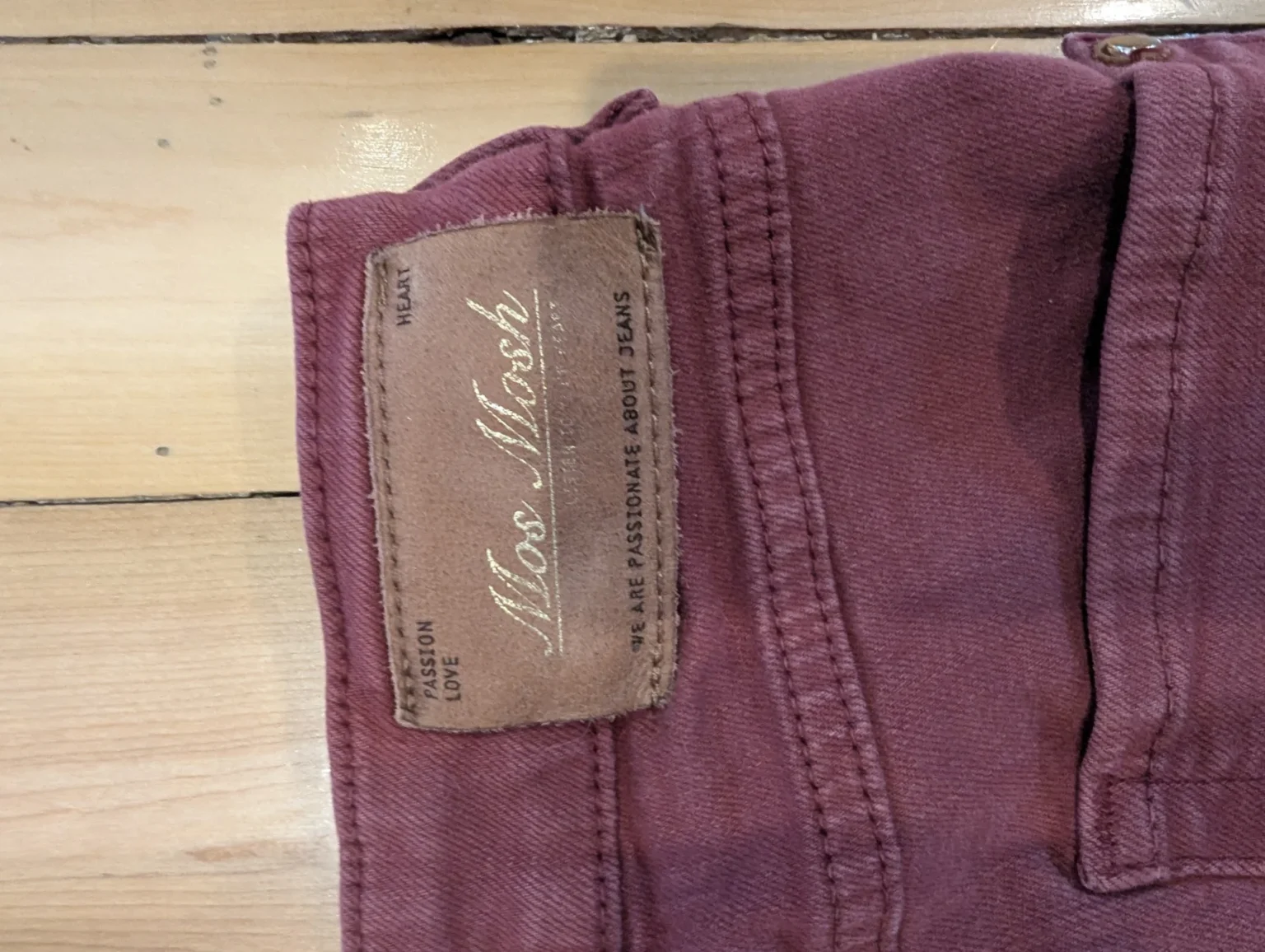 Image for Jean skinny bourgogne