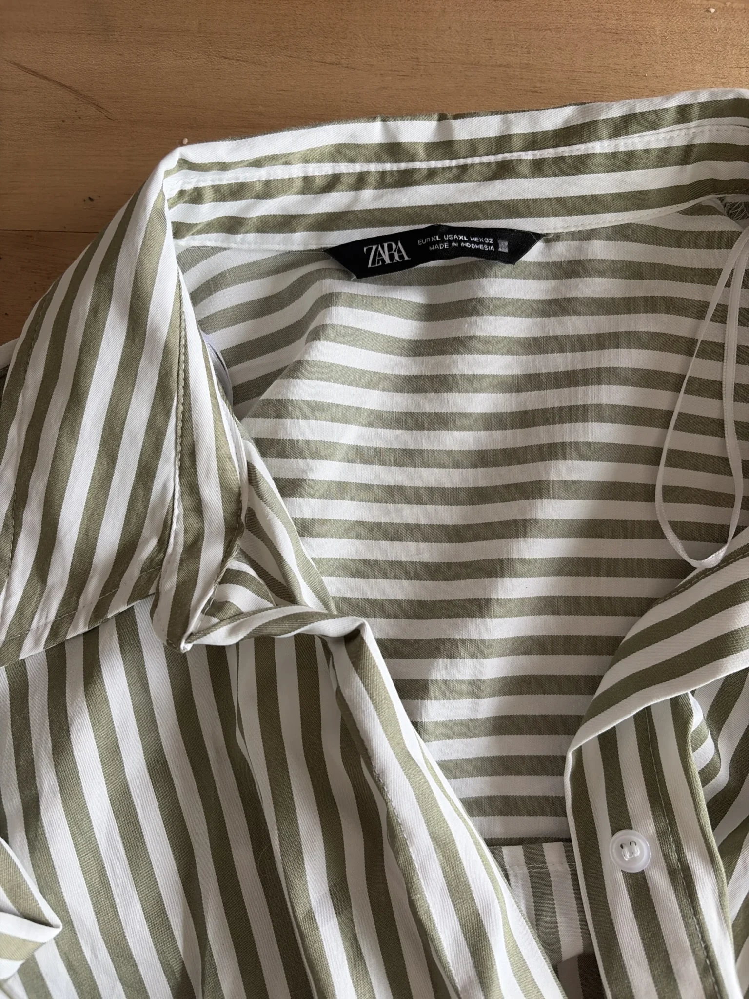 Image for Chemise rayée XL Zara