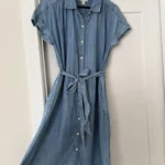 Thumbnail for Anna Style and Co chambray shirt dress