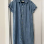 Thumbnail for Anna Style and Co chambray shirt dress