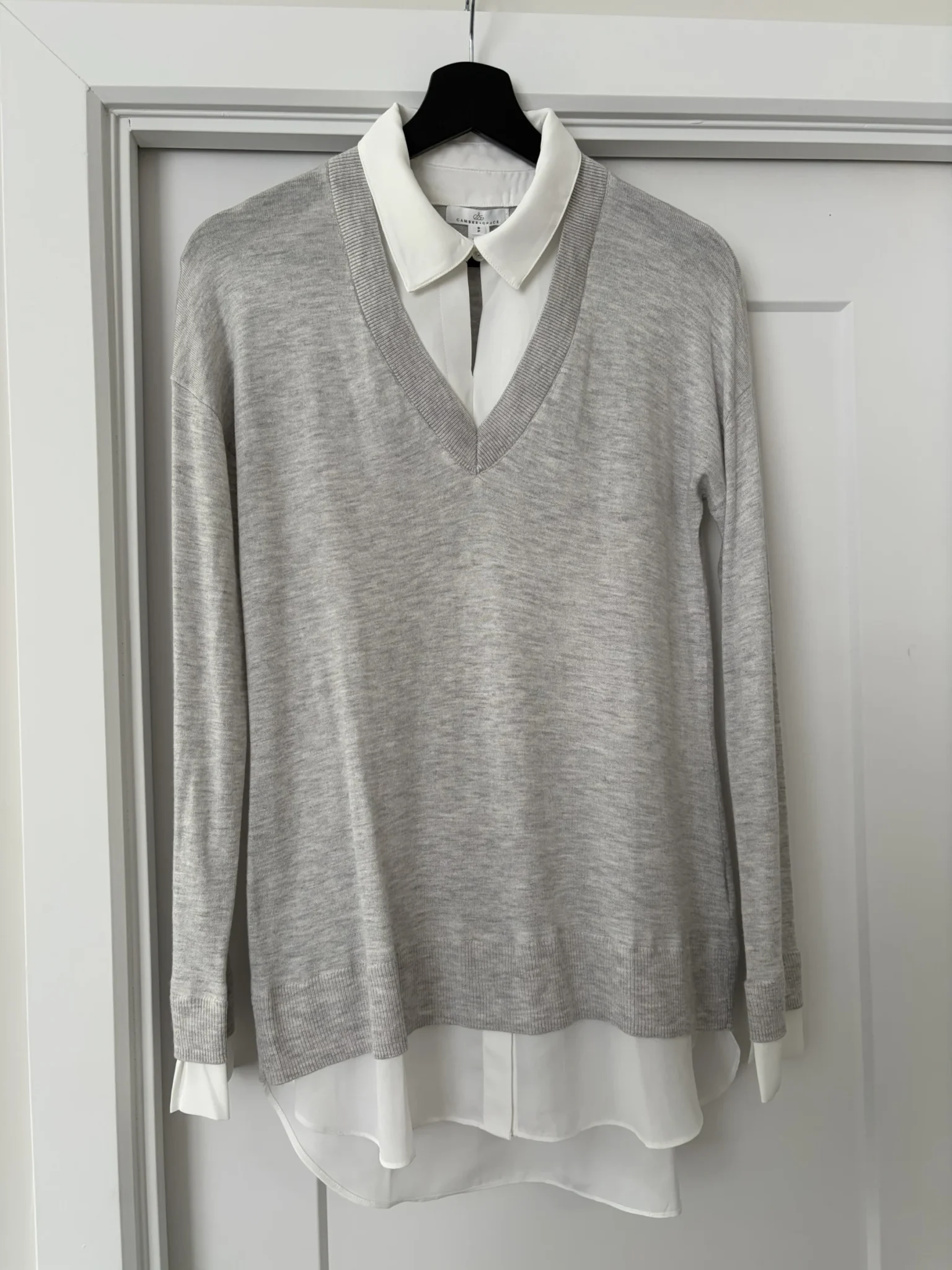 Featured image for Jumper with built-in blouse