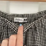 Thumbnail for Maxi skirt, JW Anderson x Uniqlo, in black and white gingham