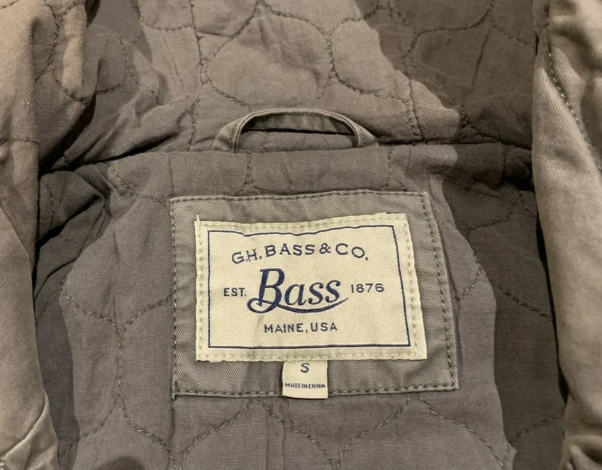Image for Bass khaki hoodie – rare in Canada –