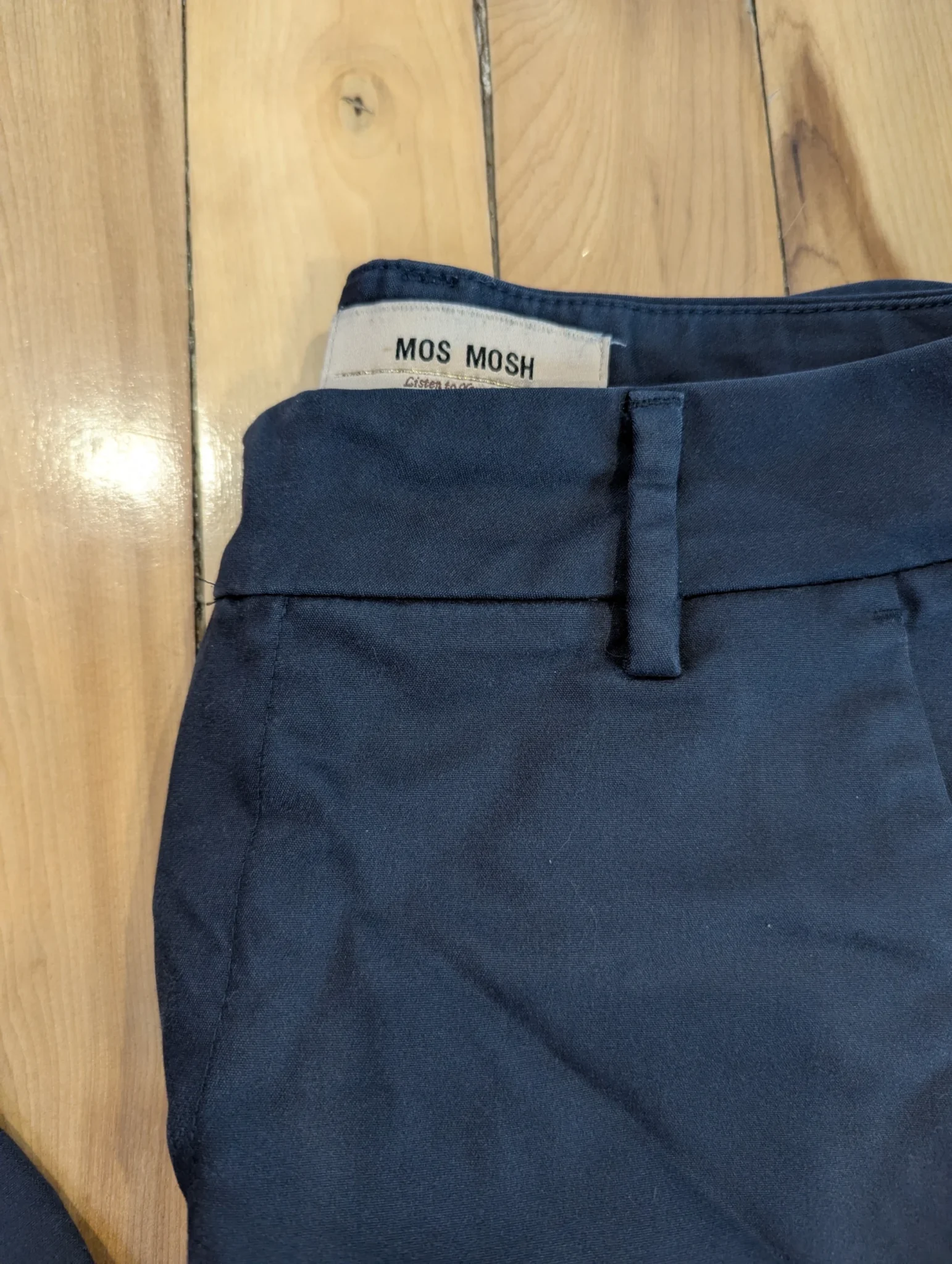 Image for Blue tailored trousers