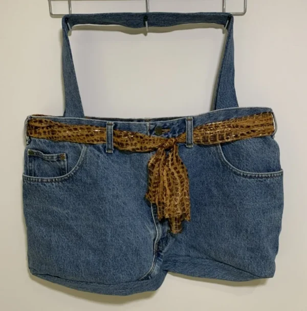 Featured image for Handmade denim handbag!