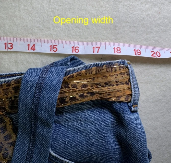 Image for Handmade denim handbag!