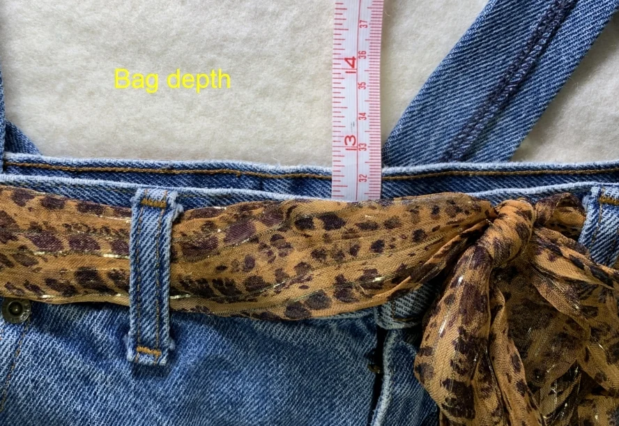Image for Handmade denim handbag!