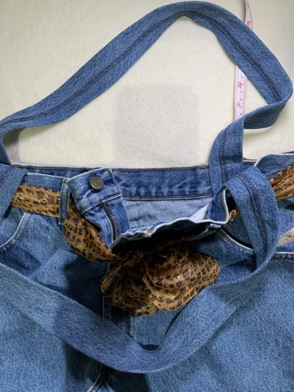 Image for Handmade denim handbag!