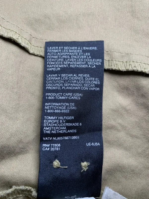 Image for Tommy Hilfiger long-sleeved shirt, beige/tan, size small