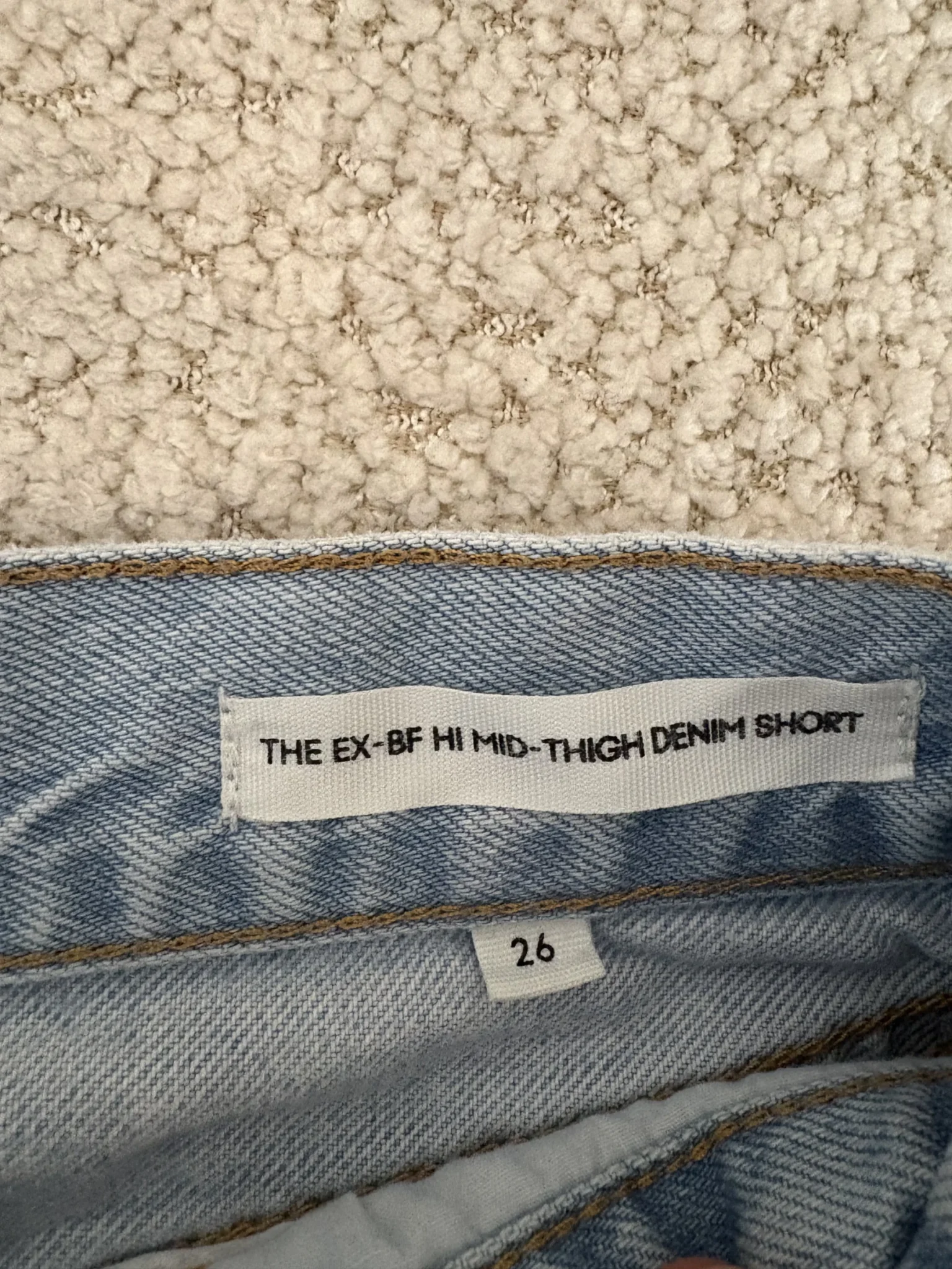 Image for Short Aritzia Denim Forum taille 26