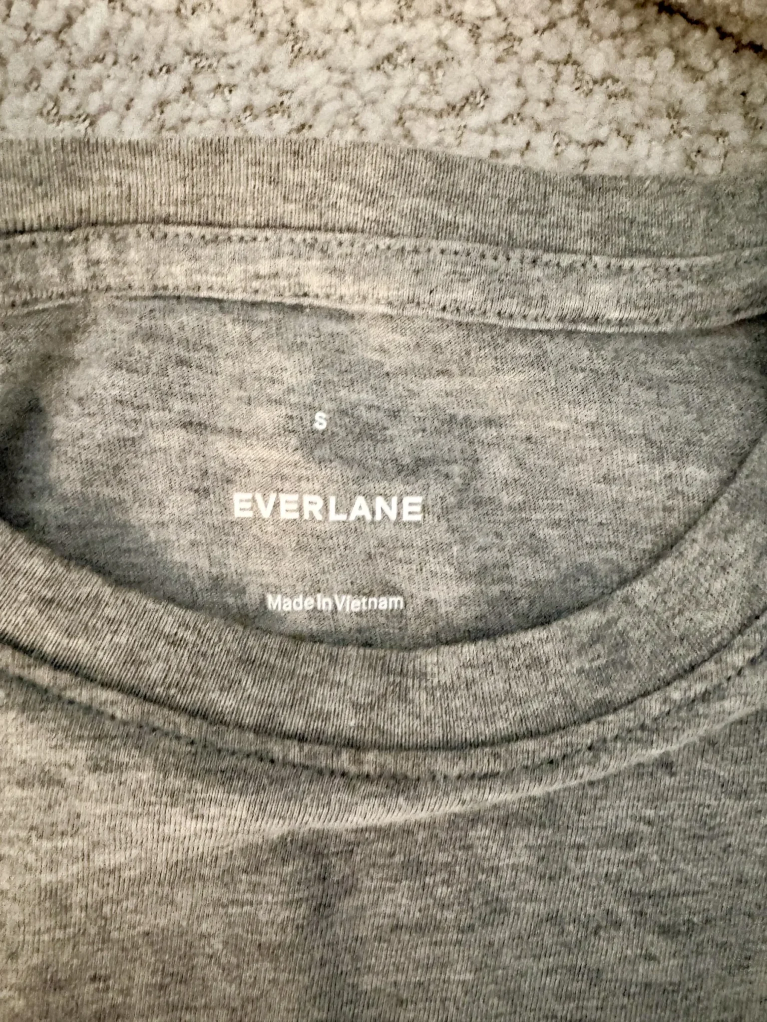 Image for T-shirt Everlane gris