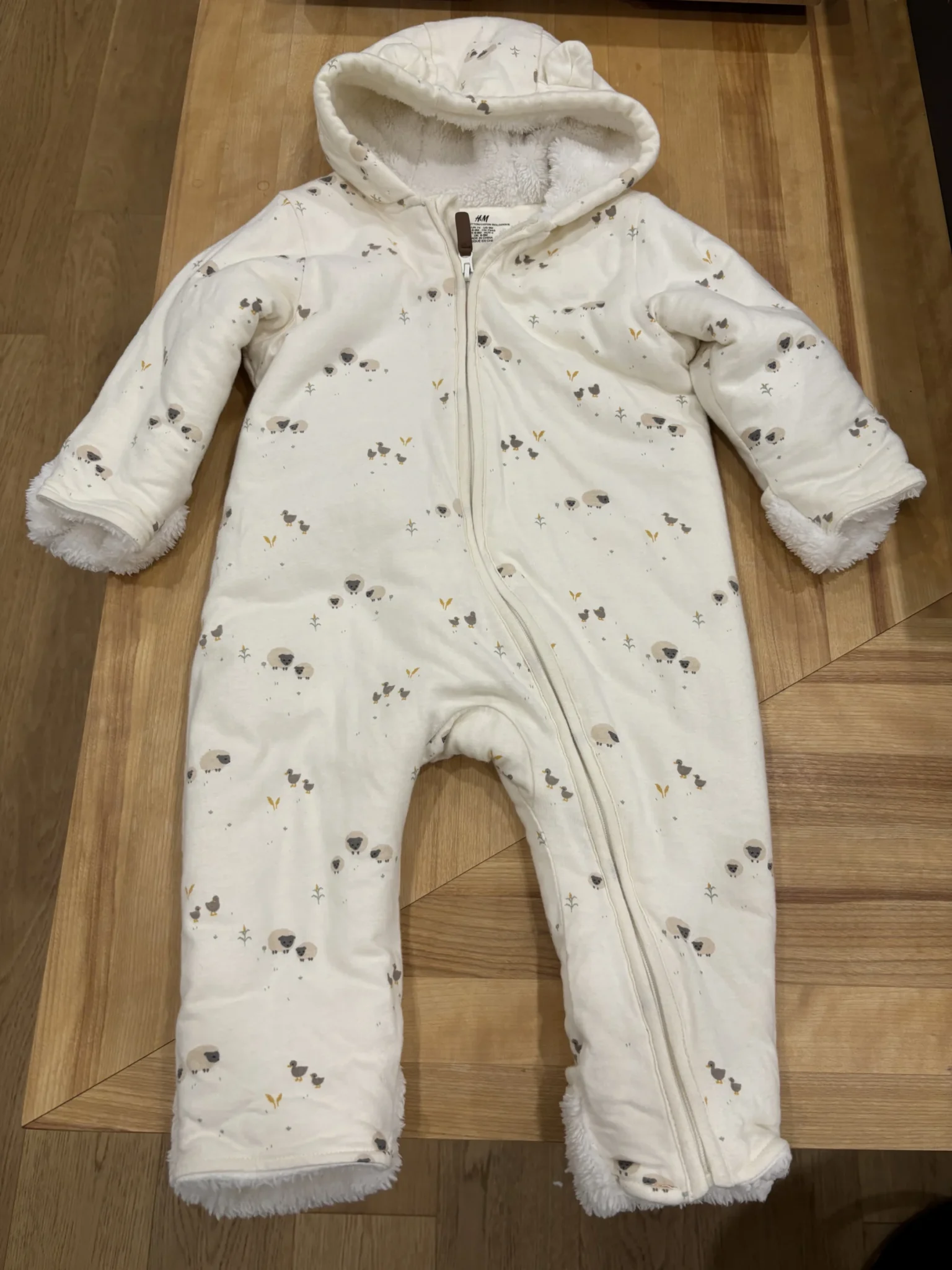 Featured image for Manteau une-pièce mi-saison bébé