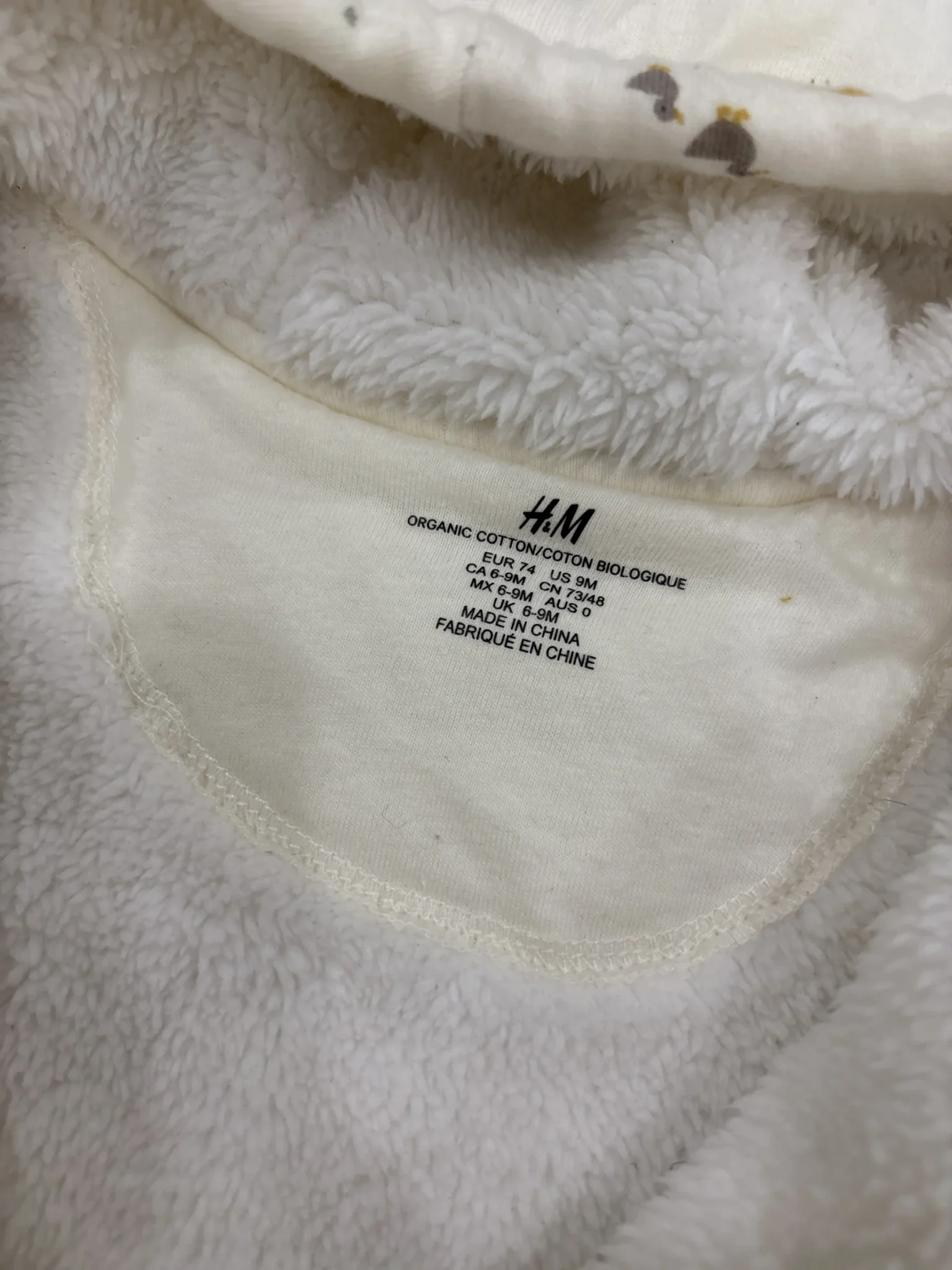 Image for Manteau une-pièce mi-saison bébé