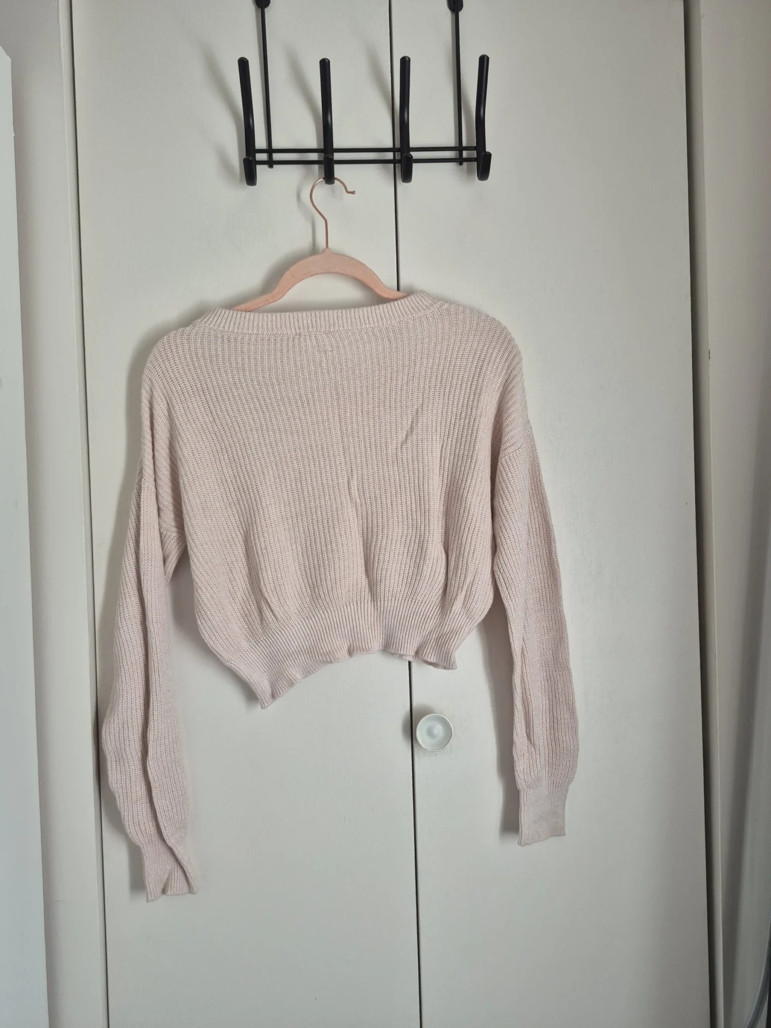 Image for Pull Garage rose pâle XS
