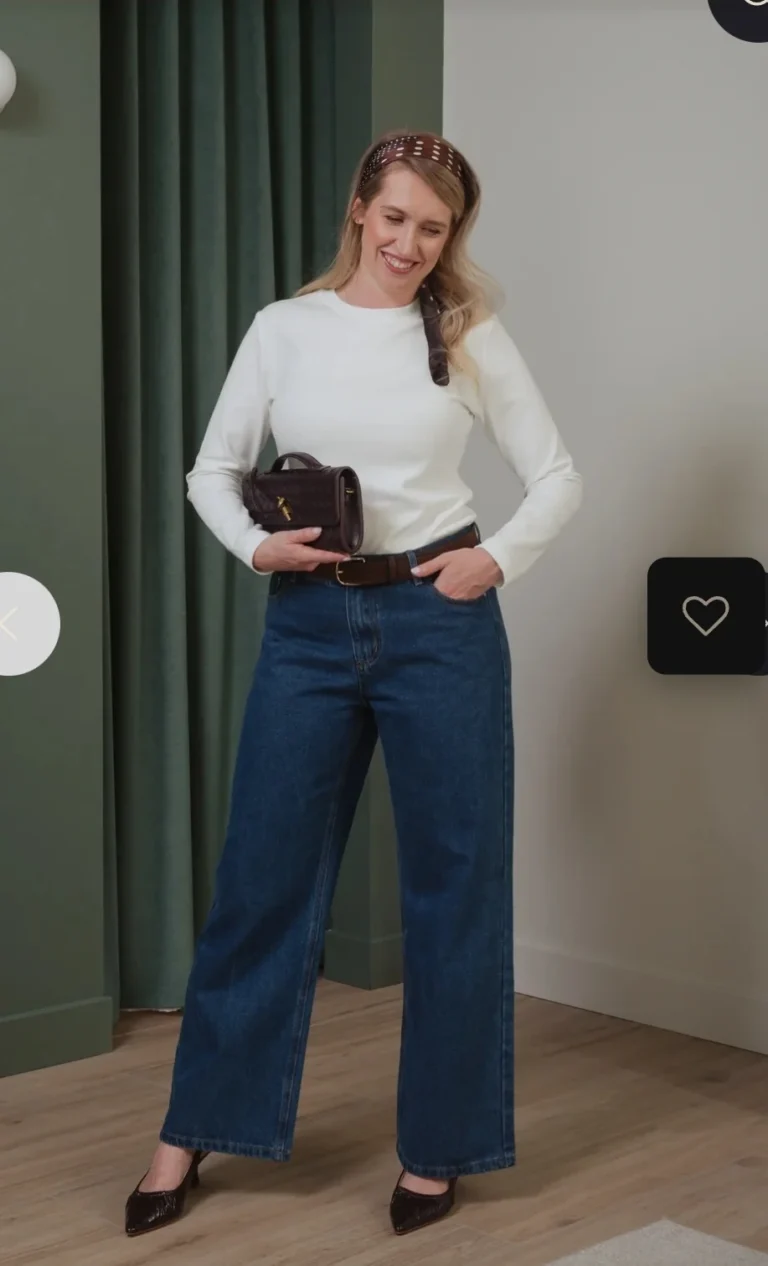 Featured image for Jeans ample modèle Edith par Esthel