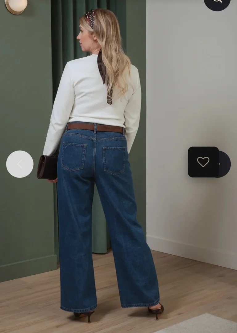 Image for Jeans ample modèle Edith par Esthel