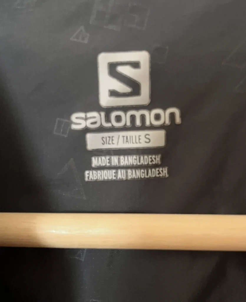 Image for Salomon windproof jacket – Agile Wind