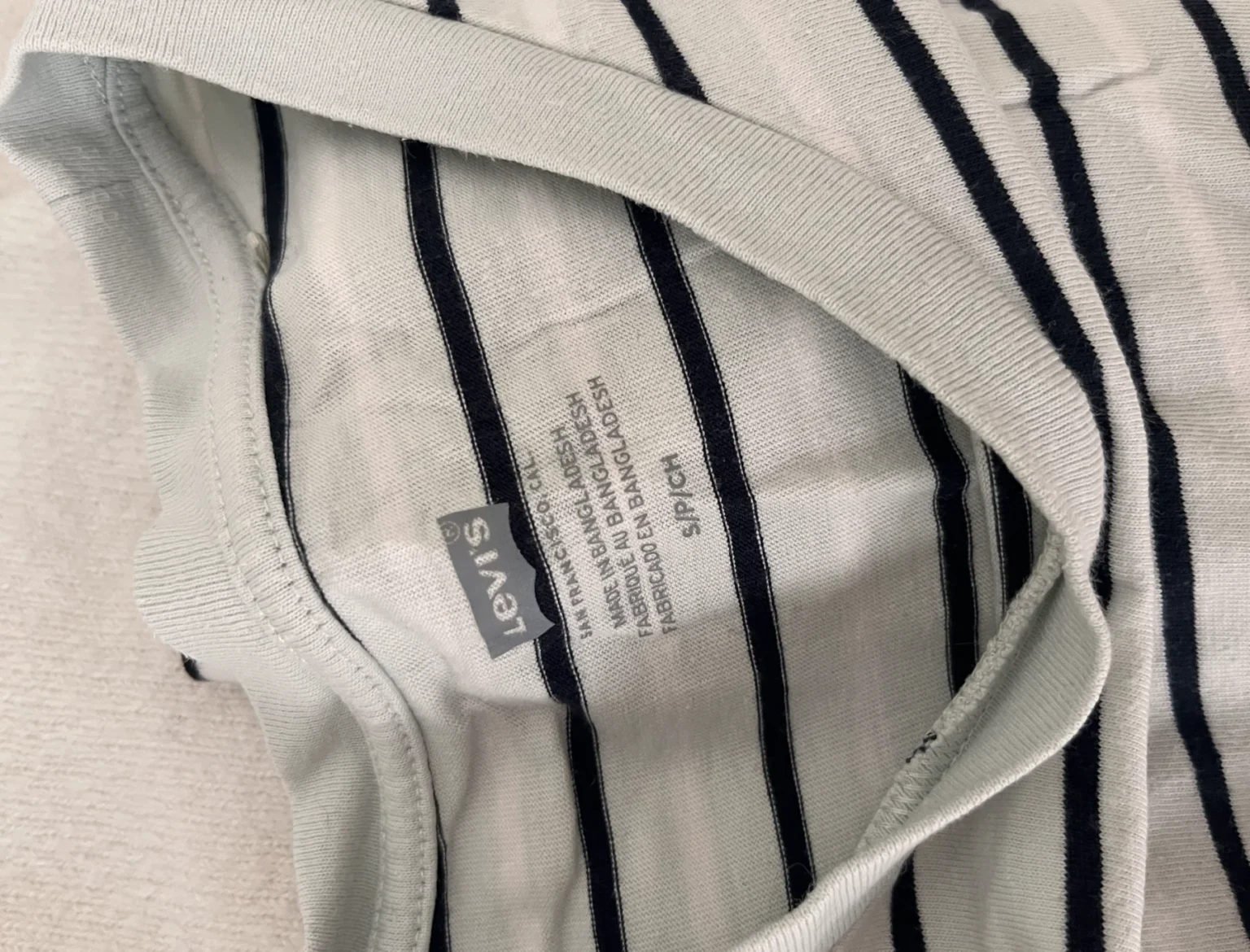 Image for T-shirt ligné Levi's