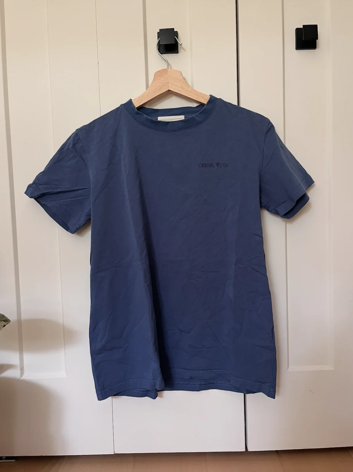 Image for t-shirt bleu Casual Wear avec imprimé au dos
