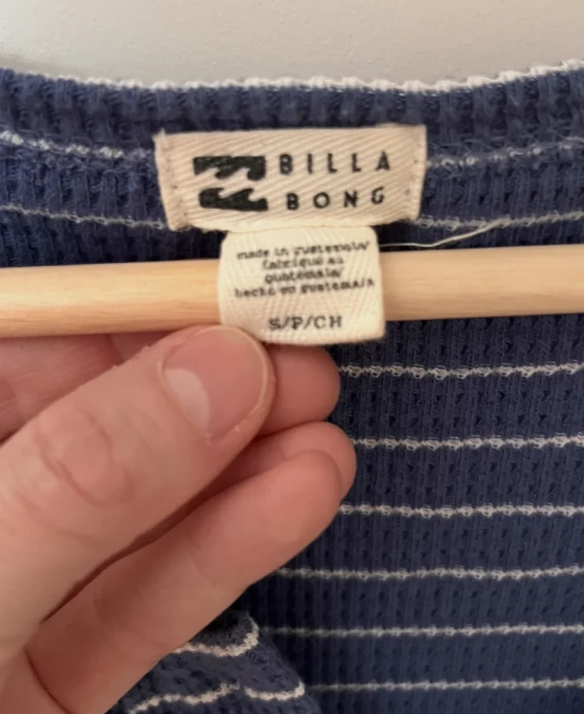 Image for Long sleeve gaufré Billabong