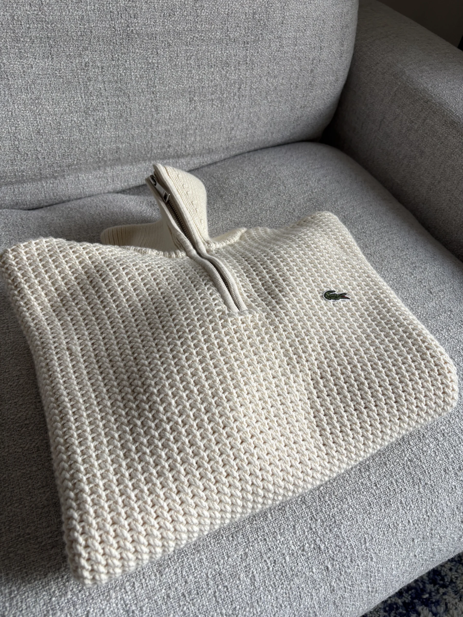 Chandail en tricot Lacoste Lacoste seconde main