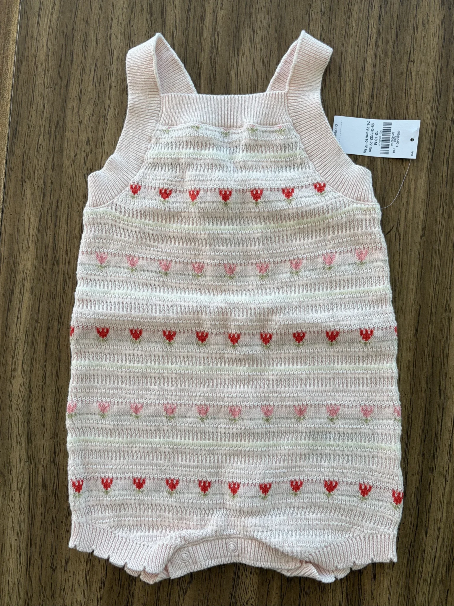 Featured image for Barboteuse en tricot