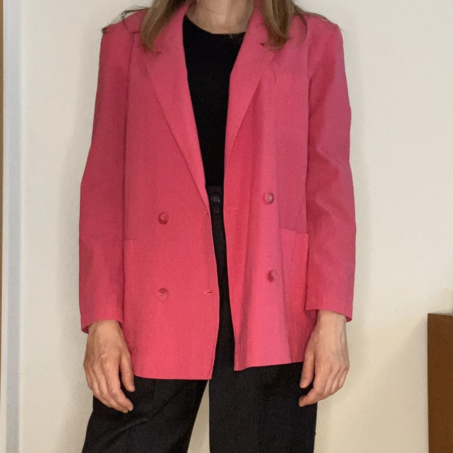 Image for Blazer croisé Cacharel vintage rose