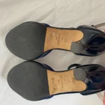 Thumbnail for Escarpins Repetto Bahia en cuir verni bleu marine – taille 37