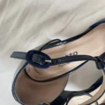 Thumbnail for Escarpins Repetto Bahia en cuir verni bleu marine – taille 37