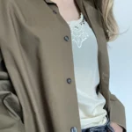 Featured thumbnail for Chemise Yves Saint Laurent vintage en coton