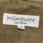 Thumbnail for Chemise Yves Saint Laurent vintage en coton