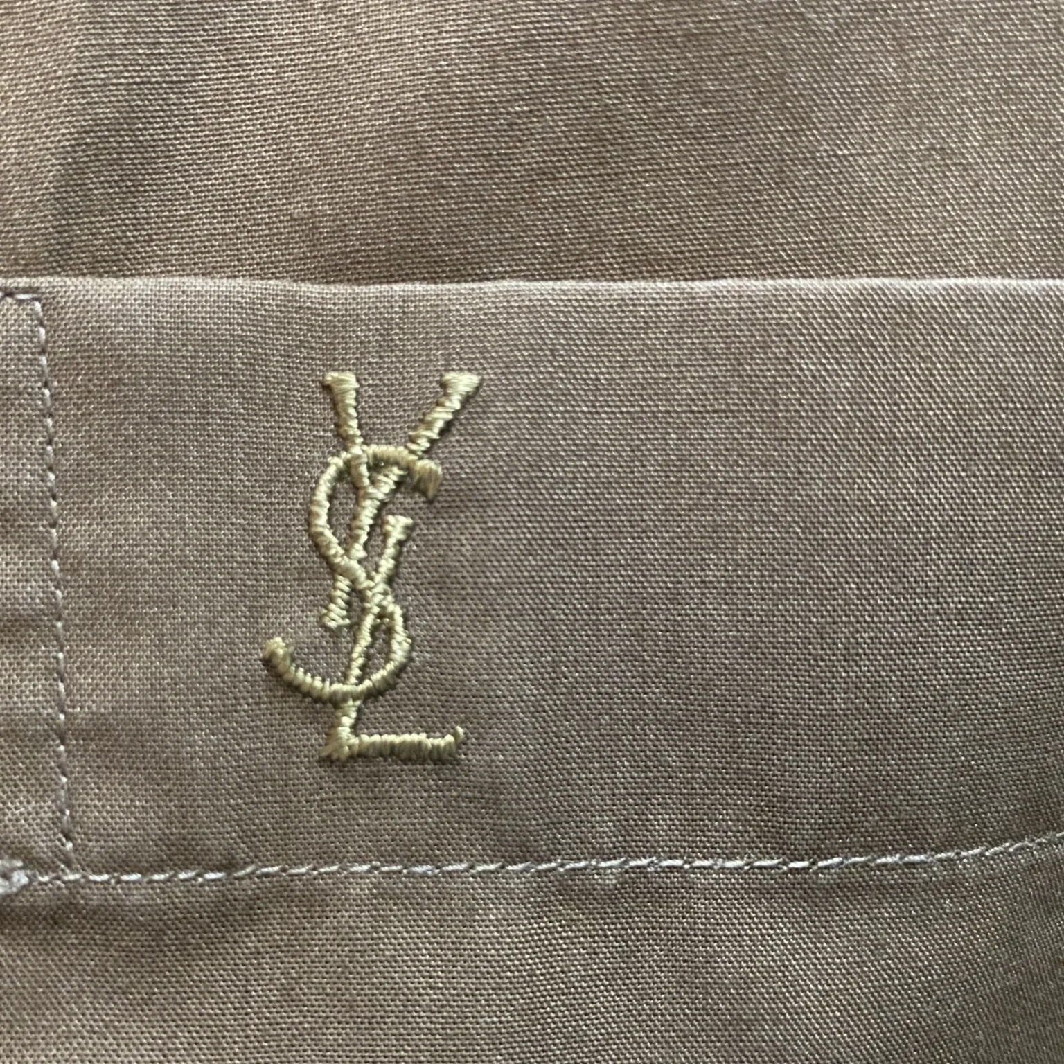 Image for Chemise Yves Saint Laurent vintage en coton