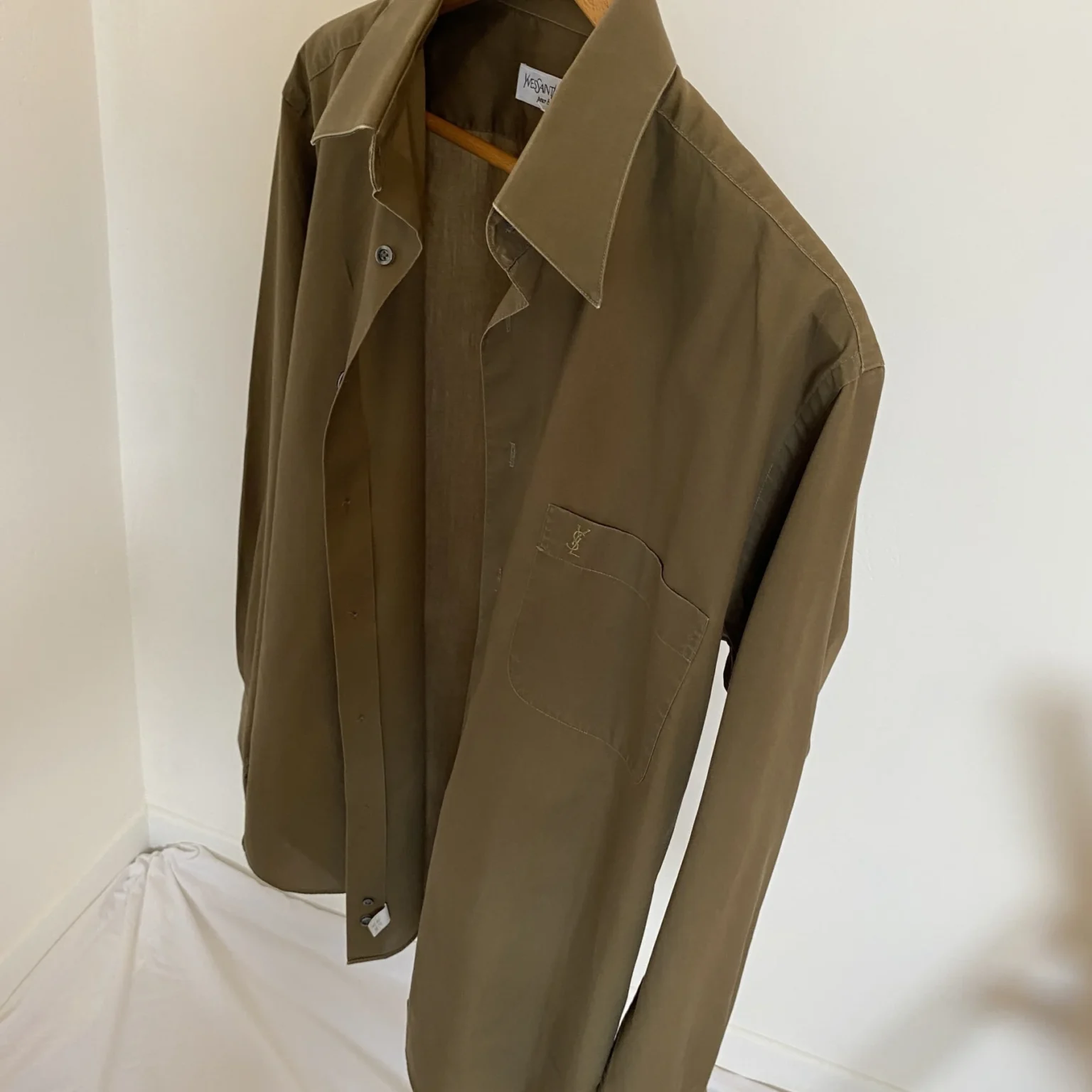 Image for Chemise Yves Saint Laurent vintage en coton