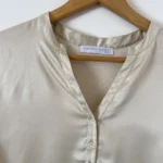 Thumbnail for Haut Fabiana Filippi en soie et coton – fabriqué en Italie