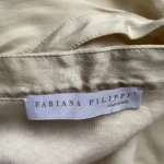 Thumbnail for Haut Fabiana Filippi en soie et coton – fabriqué en Italie