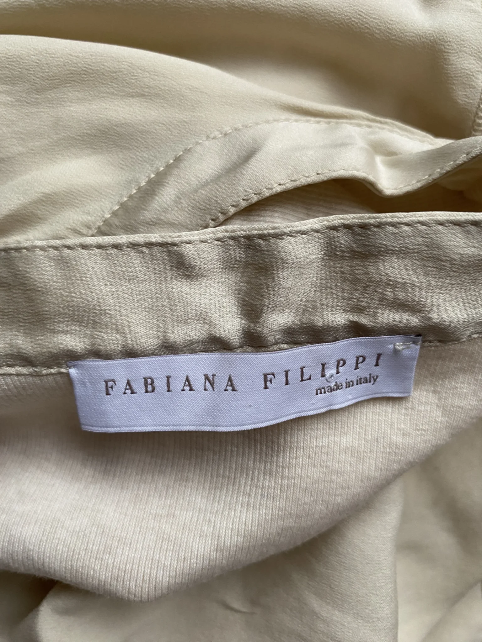 Image for Haut Fabiana Filippi en soie et coton – fabriqué en Italie