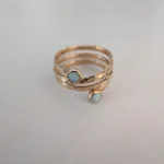 Featured thumbnail for Bague avec opales