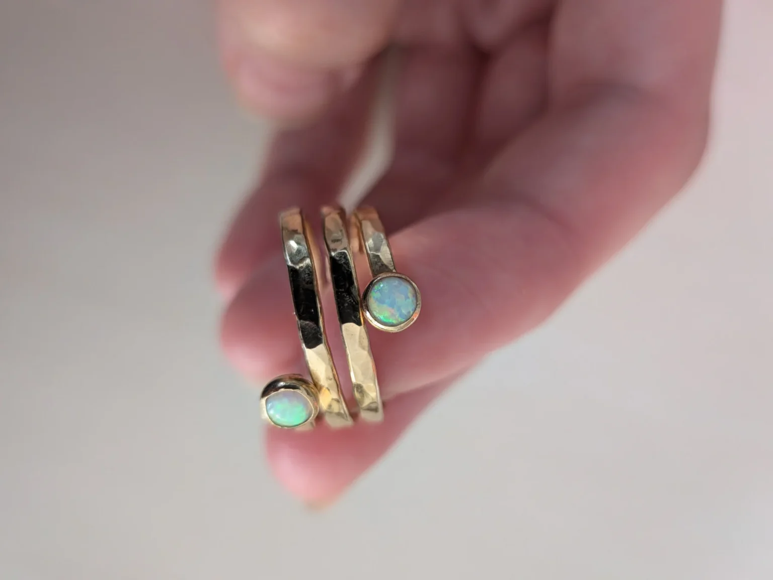Image for Bague avec opales