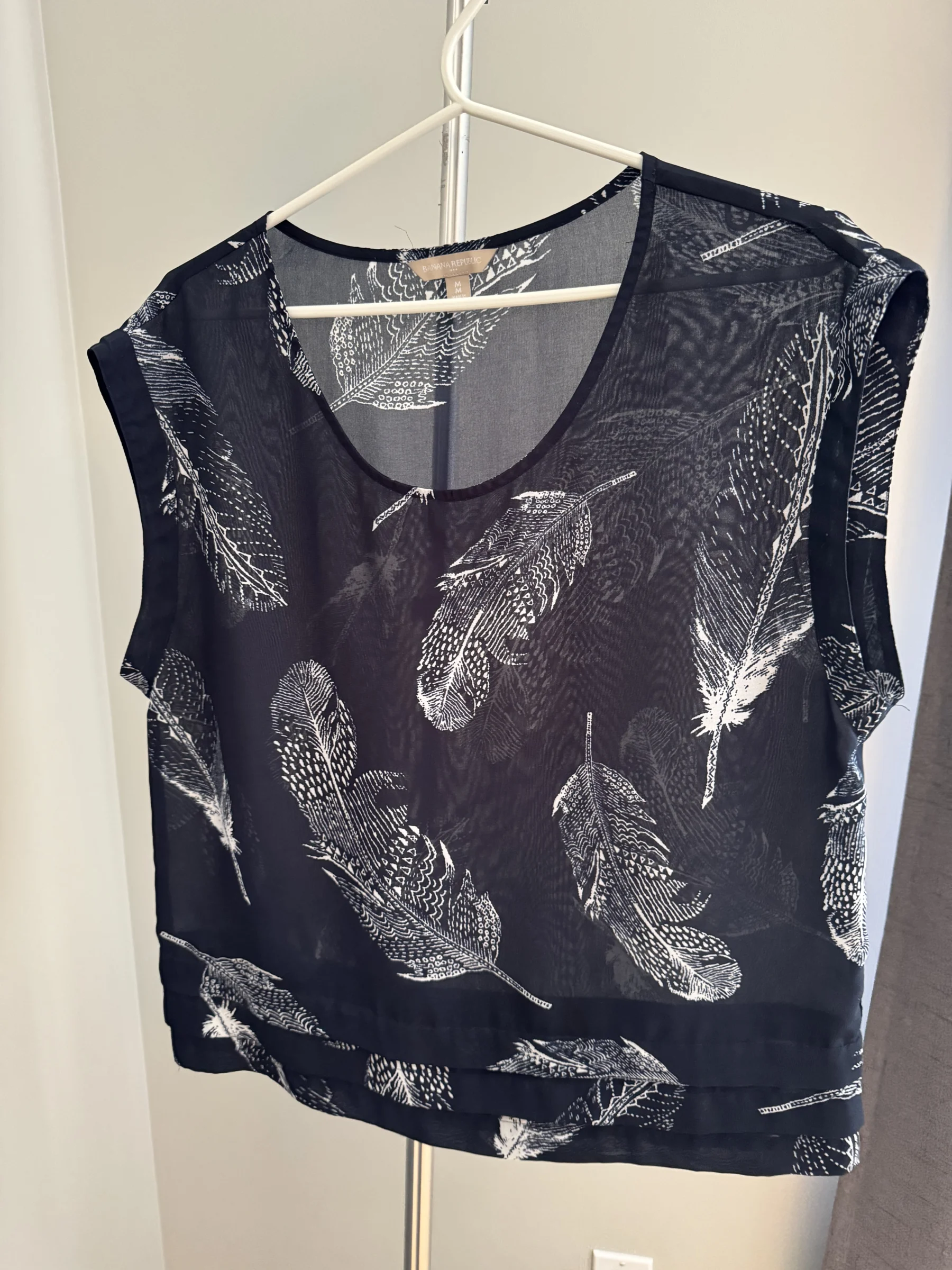 Blouse transparente Banana Republic seconde main