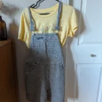 Featured thumbnail for Salopette courte gingham