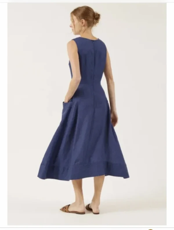 Image for Robe en lin noire