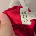 Thumbnail for COS/Blouse en satin Sz 10