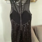 Thumbnail for Robe noire à sequins
