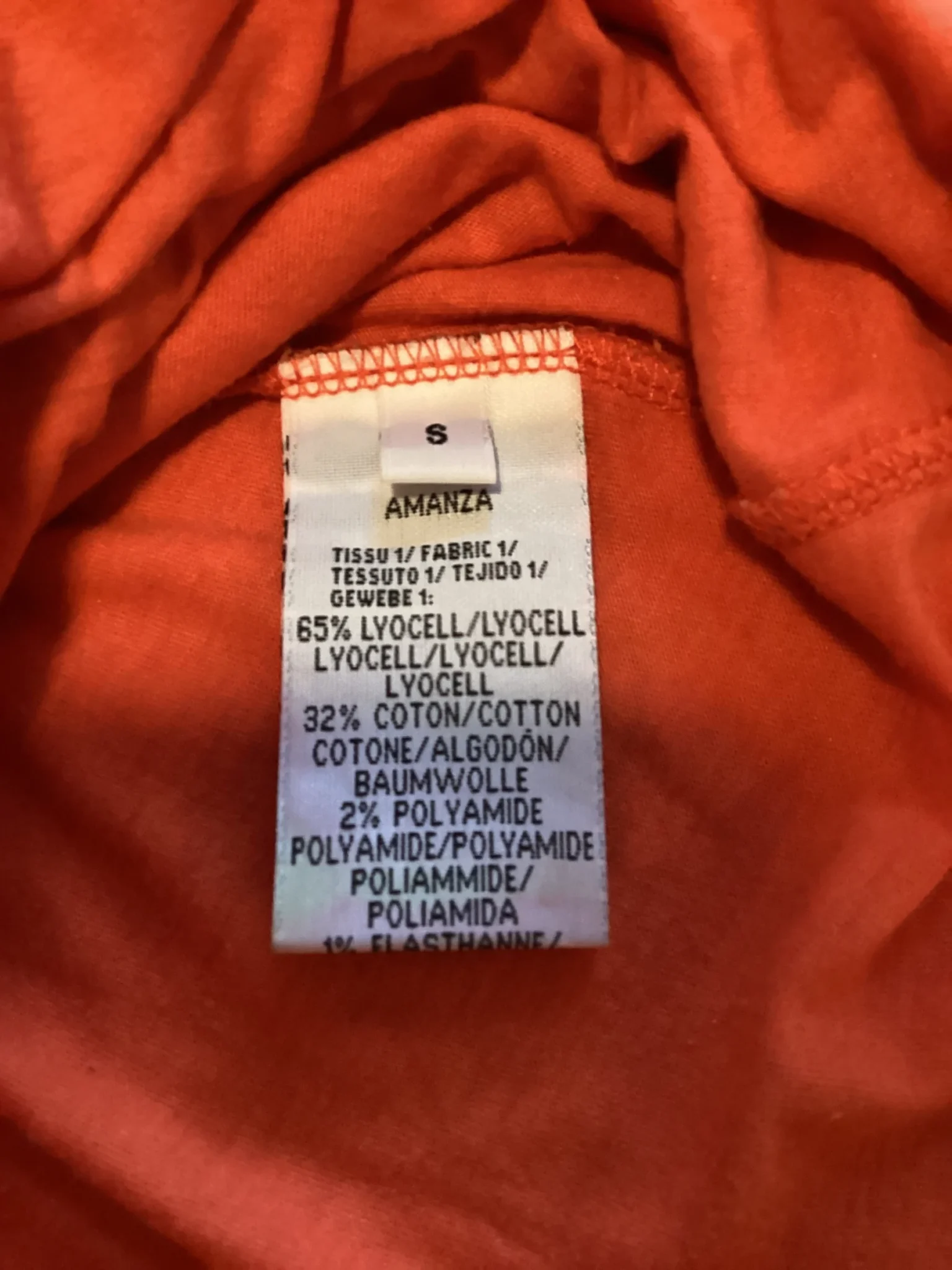 Image for Jolie robe rouge/orangée de Sessun