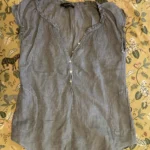 Thumbnail for Blouse légère Cotelac avec poches sur le côté